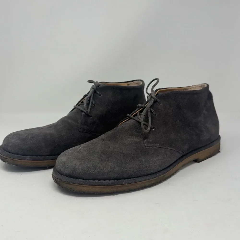 VINCE | Lace Up Gray Suede Chukka Boots Men’s Size 10.5